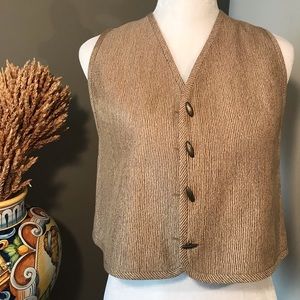 Vintage Cropped Vest
